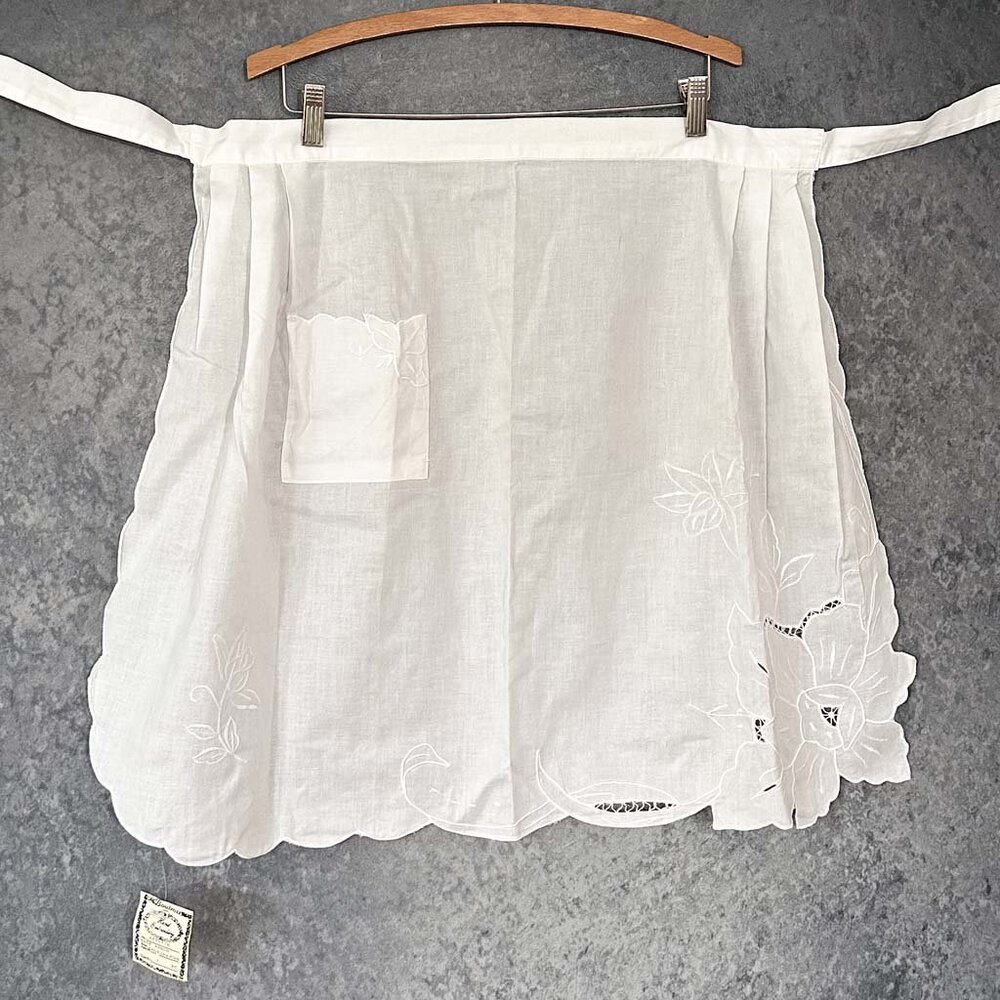 Embroidered Apron